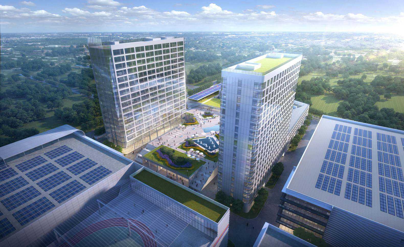 芜湖新能源汽车线束产业园工业建筑设计案例_博康：上海大驰创新
